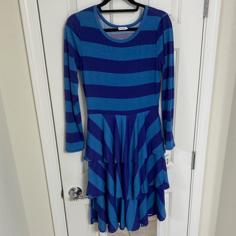 NWT - LulaRoe Georgia Long Sleeve Dress (M)